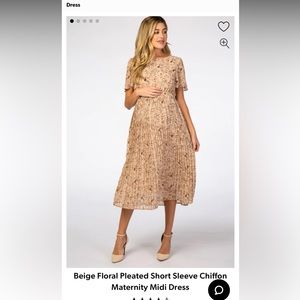 Pink Blush Maternity dress